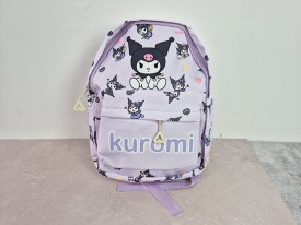 Mochila tela estampada chica